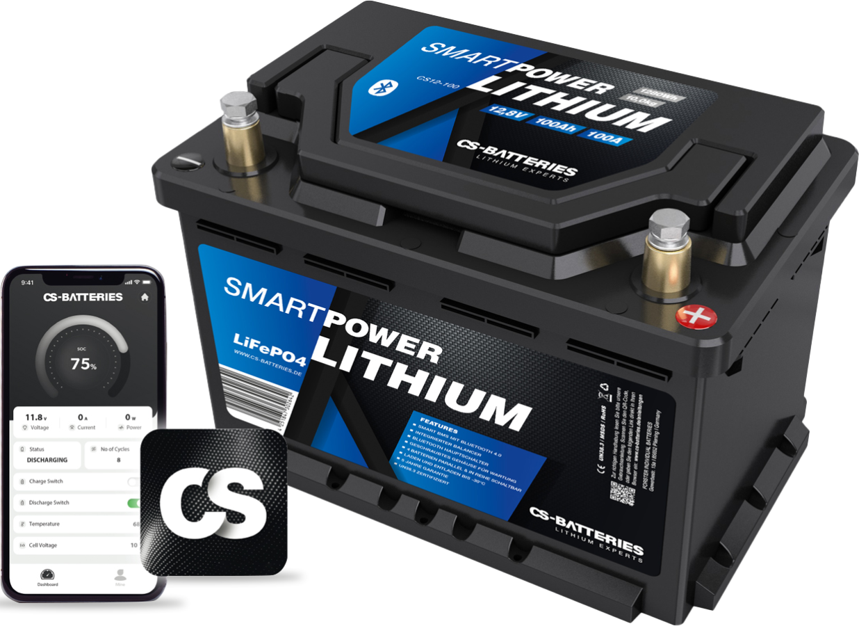 12-8V-100-Ah-C20-Lithium-1280Wh-279x175x189mm-1Forster-Smart-Power-CS12-100