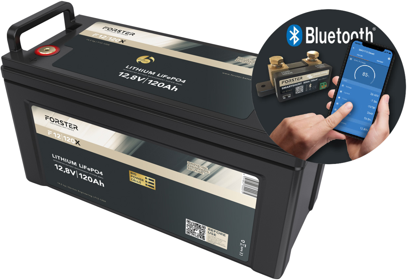 12-8 V-120 Ah-C20-Lithium-405 x 175 x 235 mm-1forter-Premium-Serie-F12-120xb