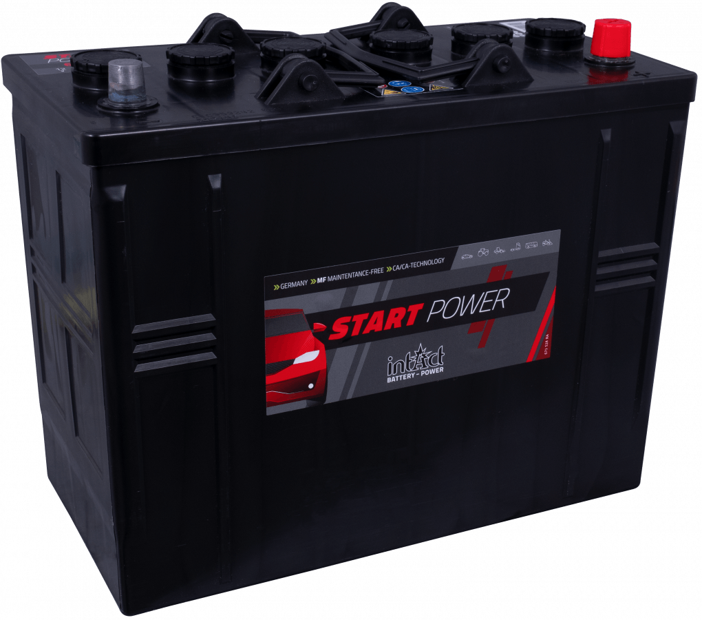 12 V – 125 Ah – C20 – 640 A – 349 x 175 x 290 mm – 0 intakt – Startleistung – 62512