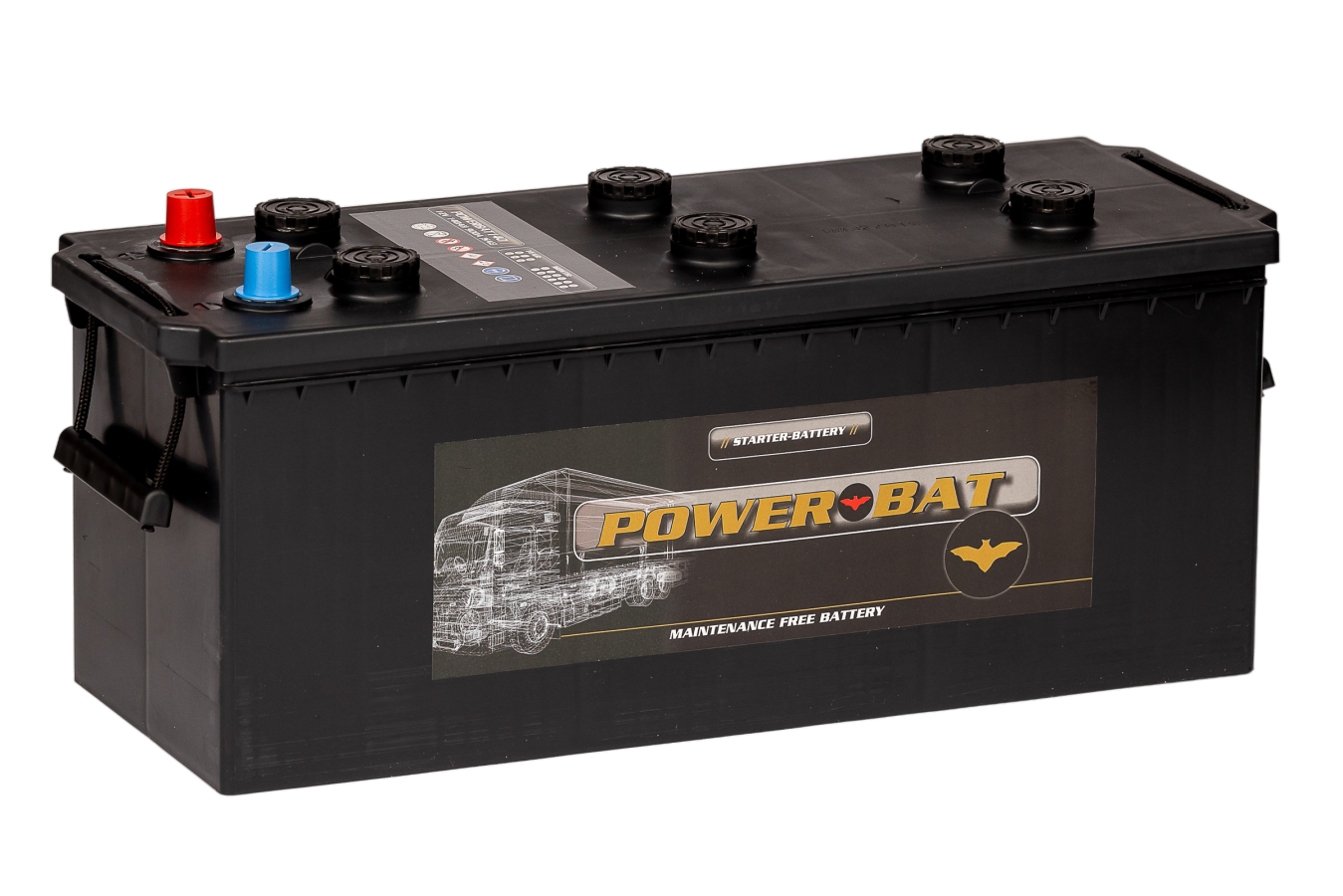 12 V – 140 Ah – 900 A – SAE 513 x 189 x 217 mm – 3PowerBat – PowerBat 140
