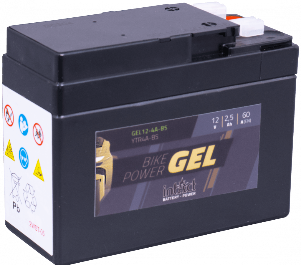 12 V-2-5 Ah-C20-60-A-und-113 x 48 x 85 mm-Steckkontakt-intakt-Bike-Power-Gel-Gel12-4A-BS