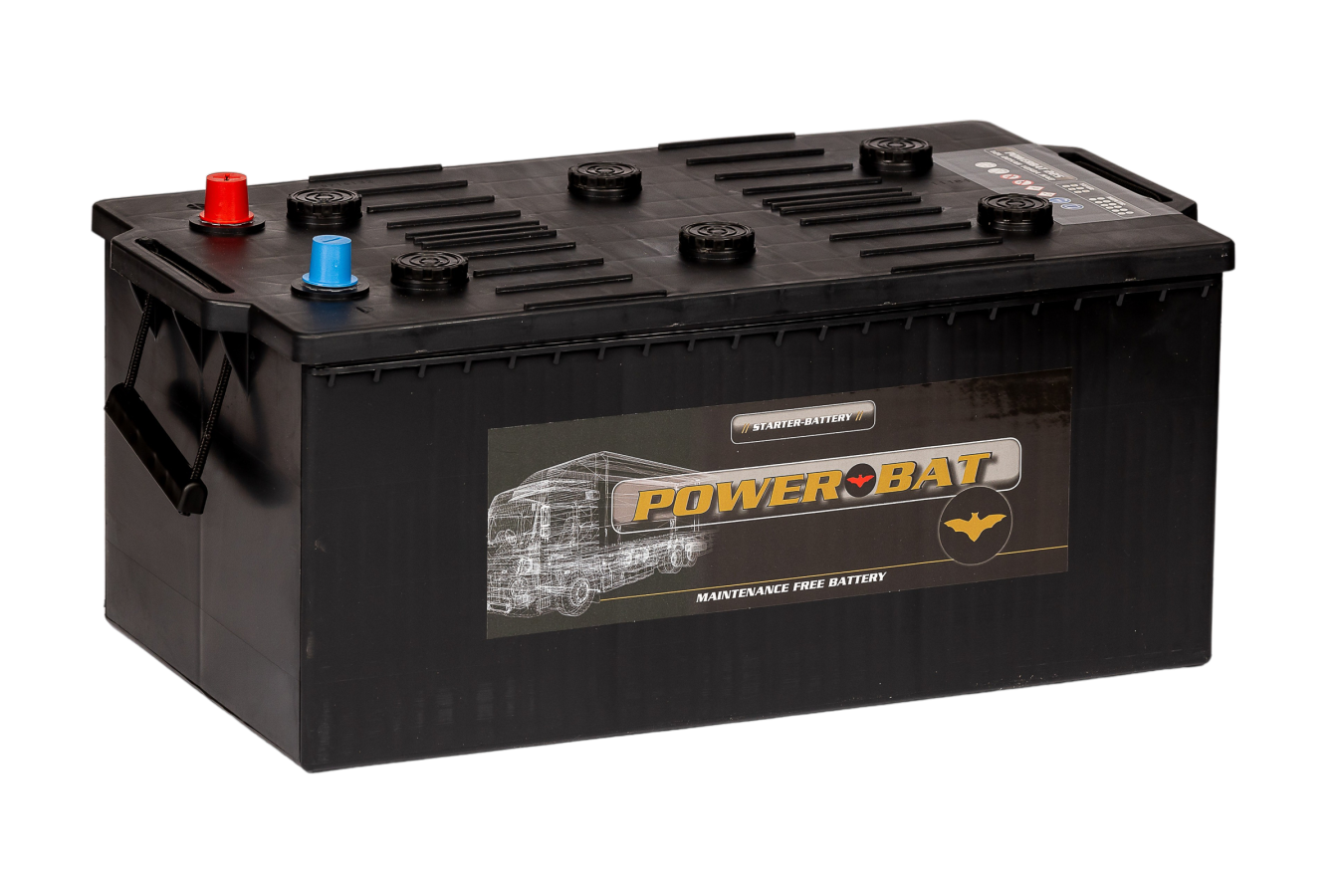 12 V – 225 Ah – 1050 A – 513 x 276 x 242 mm – 3PowerBat – PowerBat 225