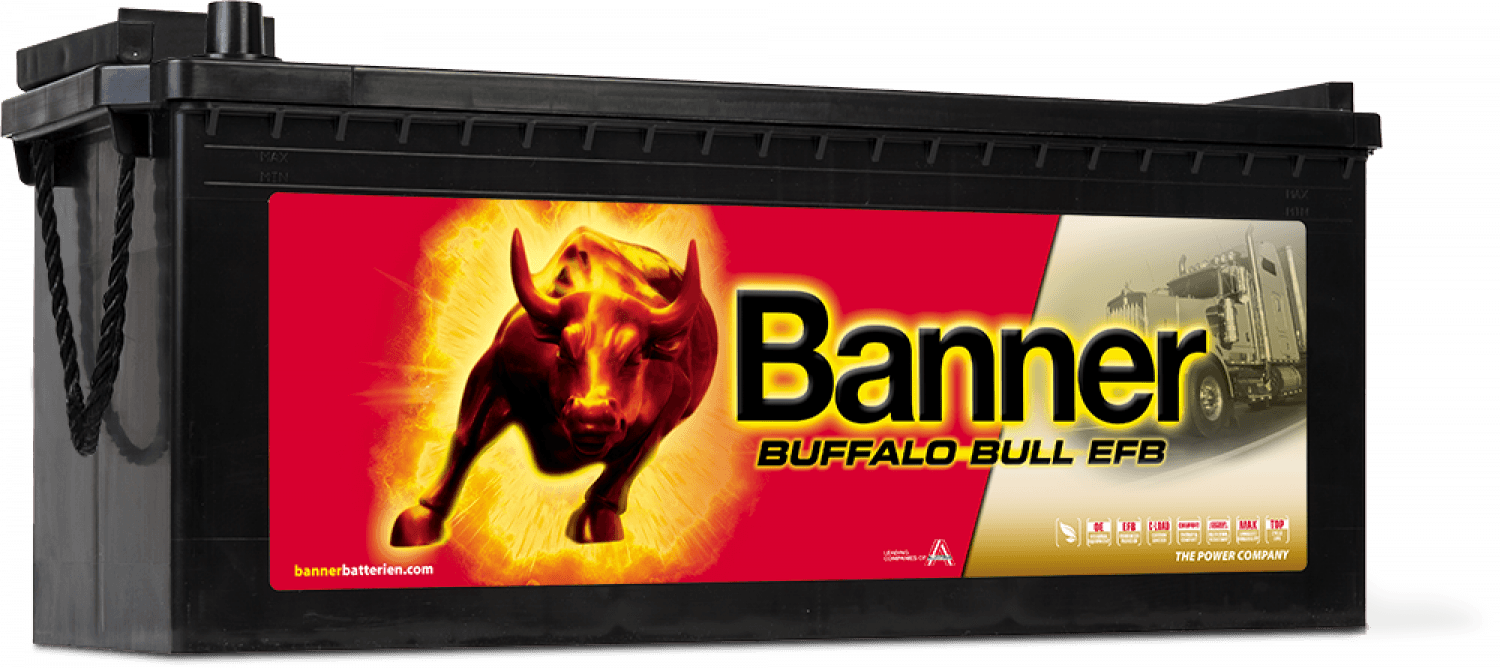 12 V – 240 Ah – 1200 A – 517 x 273 x 240 mm – 3 Buffalo Bull EFB-740-17-EFB