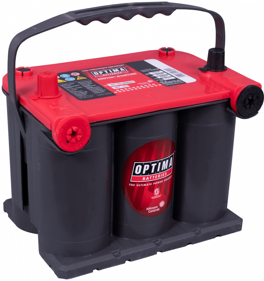 12 V, 44 Ah, C20, 730 A, 237 x 171 x 197 mm, 1, Optima Red Top RTU, 3,7 l