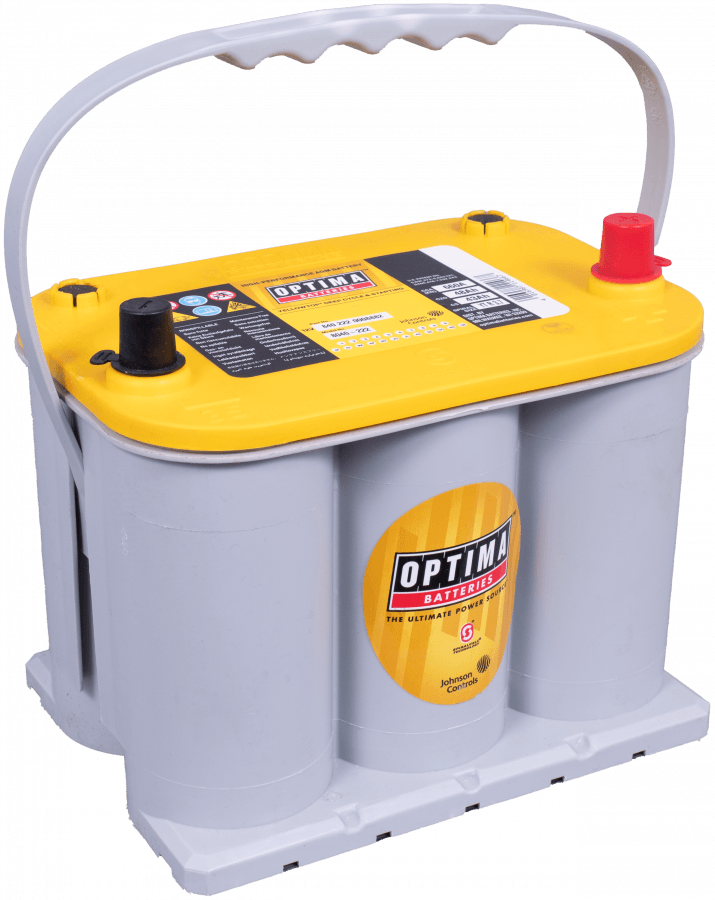 12 V – 48 Ah – C20 – 660 A – EN – 237 x 171 x 197 mm – 0 Optima Yellow Top YTR 3-7 l