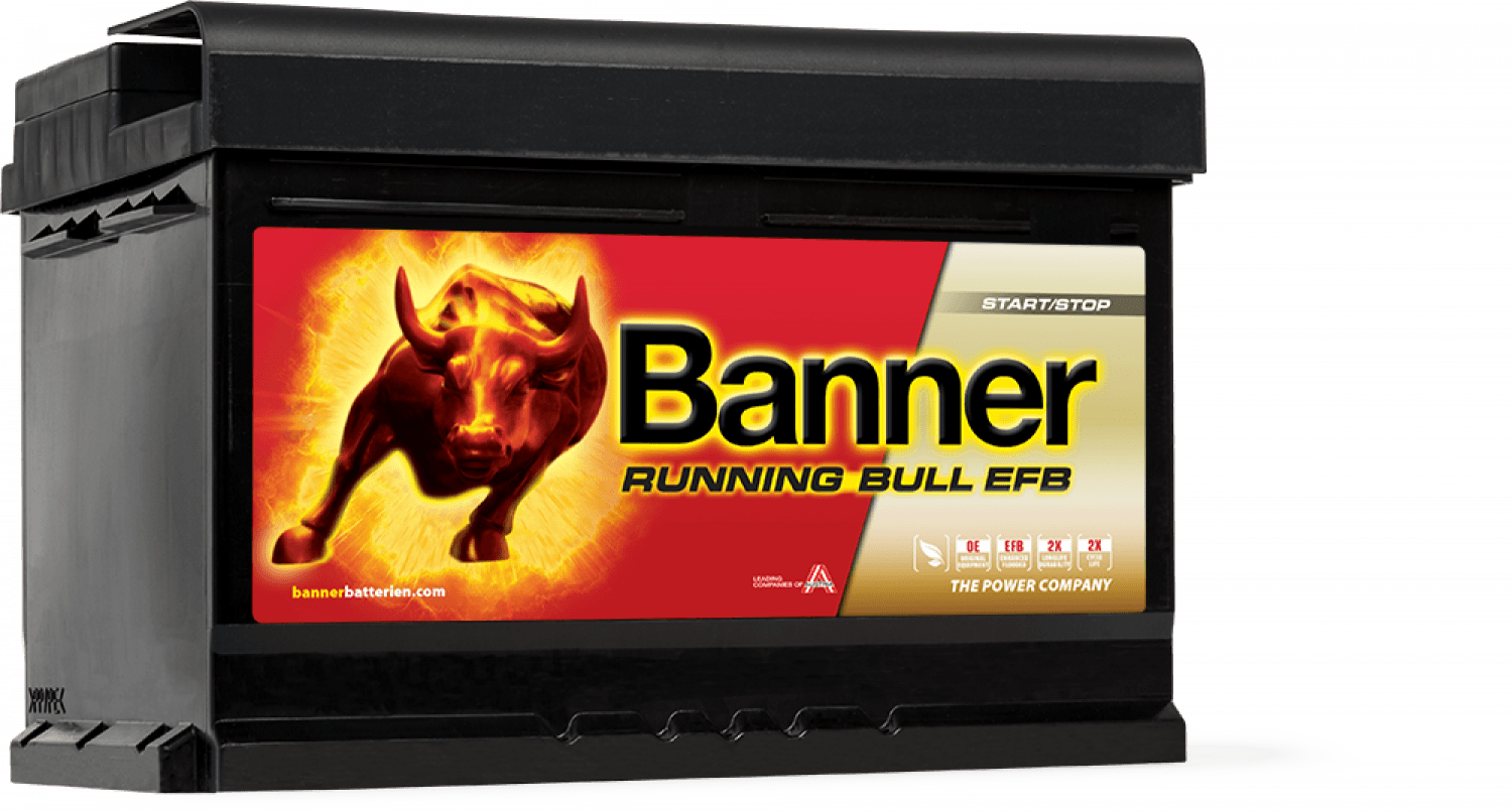 12 V – 65 Ah – 650 A – 278 x 175 x 175 mm – 0 Running Bull EFB-565-12-EFB