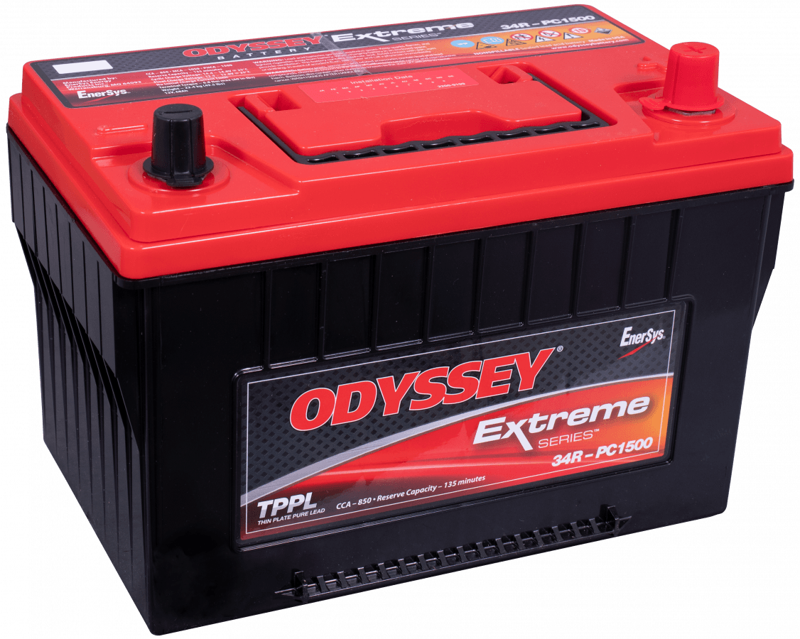12 V – 68 Ah – C20 – 850 A – CCA – 276 x 172 x 200 mm – 0 – Odyssey Extreme PC1500-34R