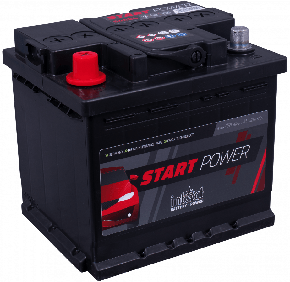 12 V, 44 Ah, C20, 360 A, 211 x 175 x 190 mm, 1 intakt, Startleistung 54464