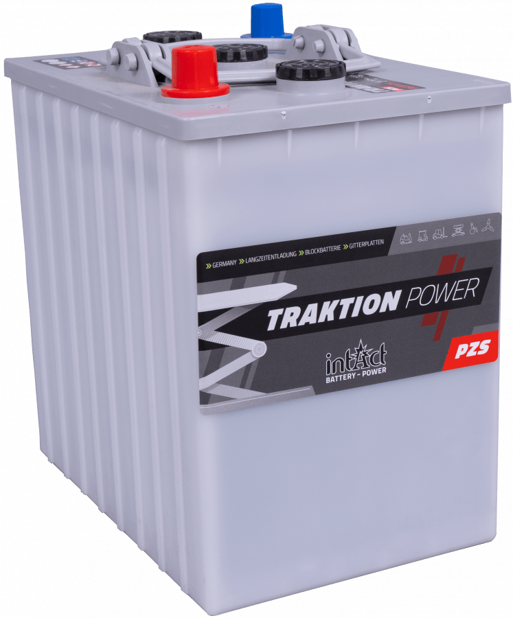 6 V – 185 Ah – C5 – 240 Ah – C20 – 263 x 182 x 271 mm – 1 – intakt – Traktion – PZS-06TP175