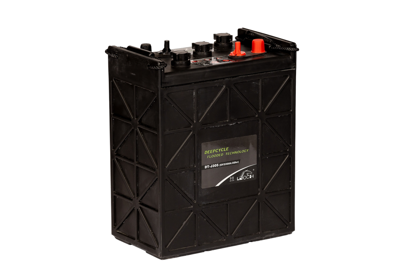 6V-271-Ah-C5-330-Ah-C20-296 x 176 x 343 mm-1Leoch-Deep-Cycle-Power-DT-J305