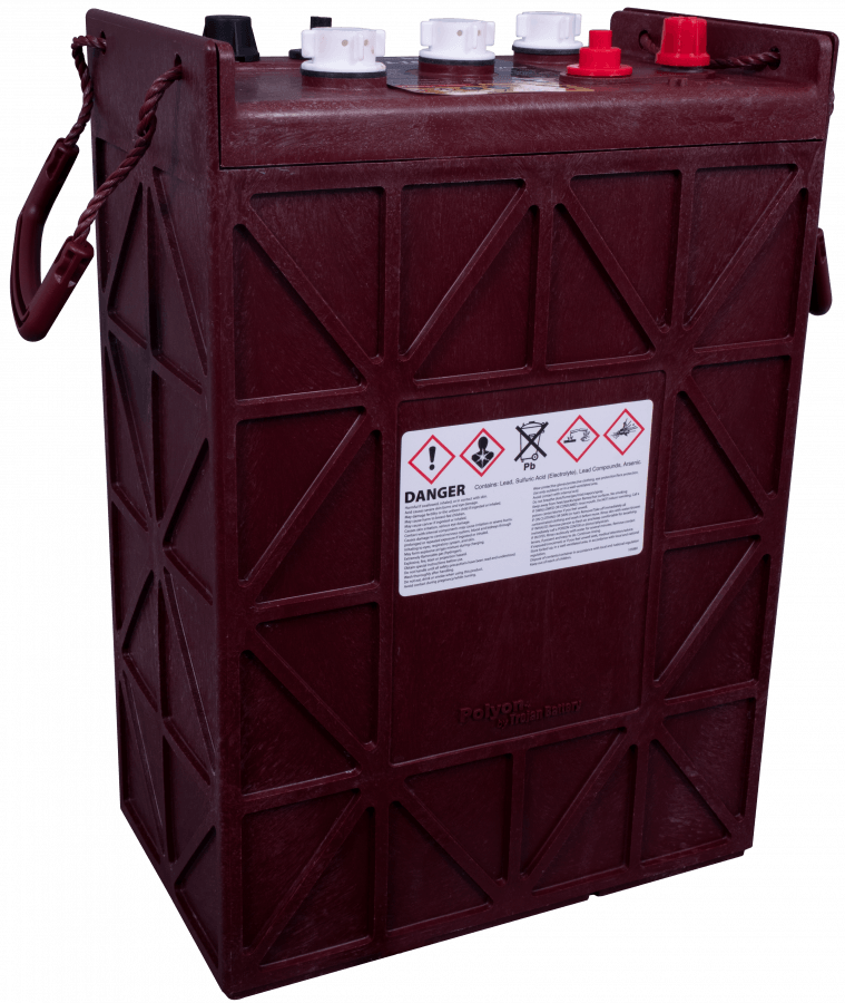 6 V – 344 Ah – C5 – 420 Ah – C20 – 467 Ah – C100 – 296 x 176 x 425 mm – 0 – Trojan – Deep Cycle – L16P-AC