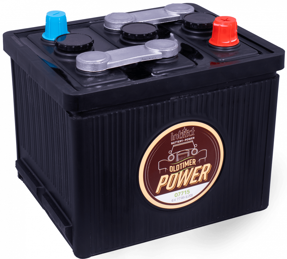 6 V-77 Ah-C20-360-A-und-215 x 169 x 191 mm-0 intakt-Oldtimer-Power-07715