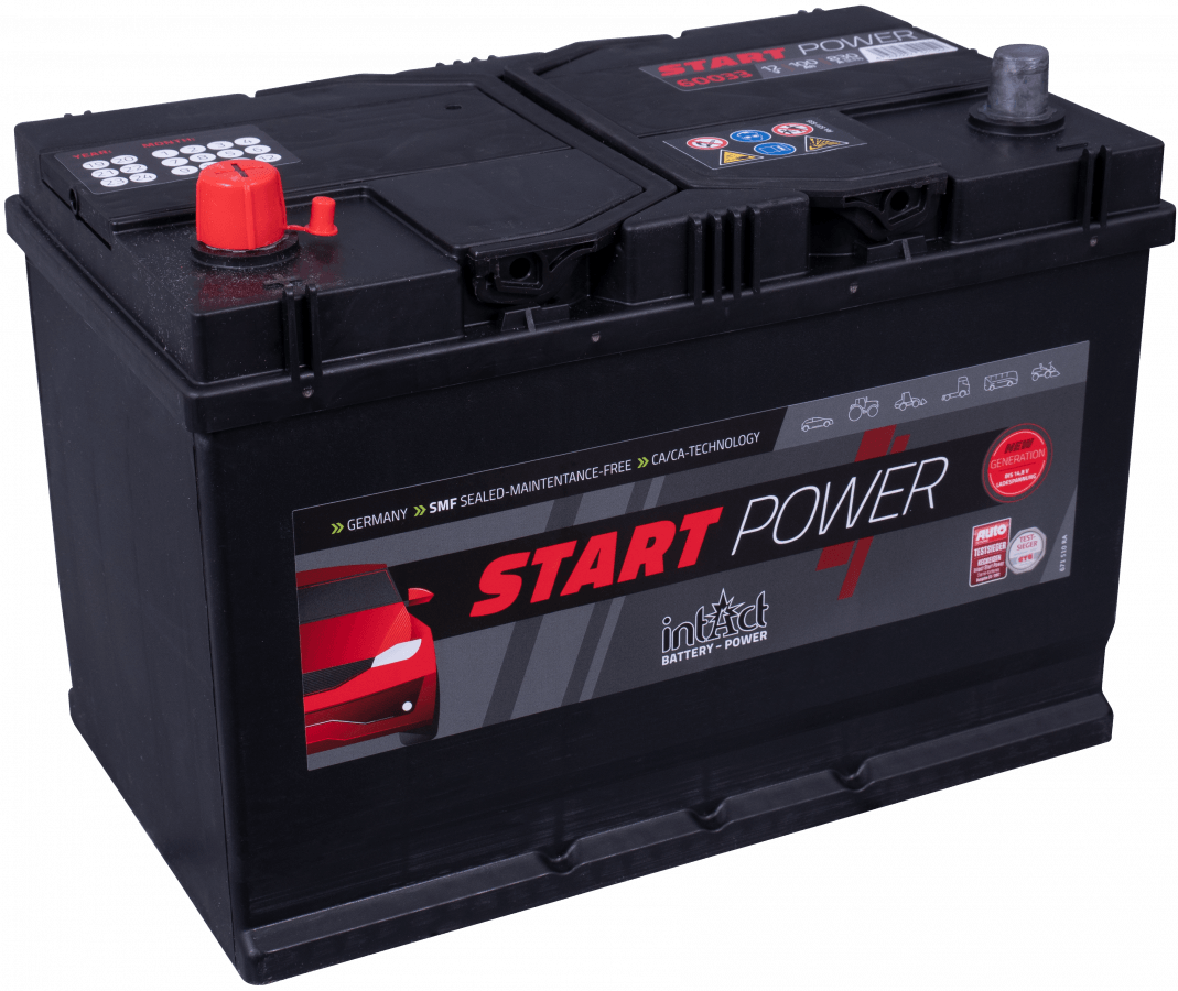 12 V-100 Ah-C20-830-A-EN-304 x 173 x 220 mm-1 intact-démarrage-puissance-nouvelle génération-60033