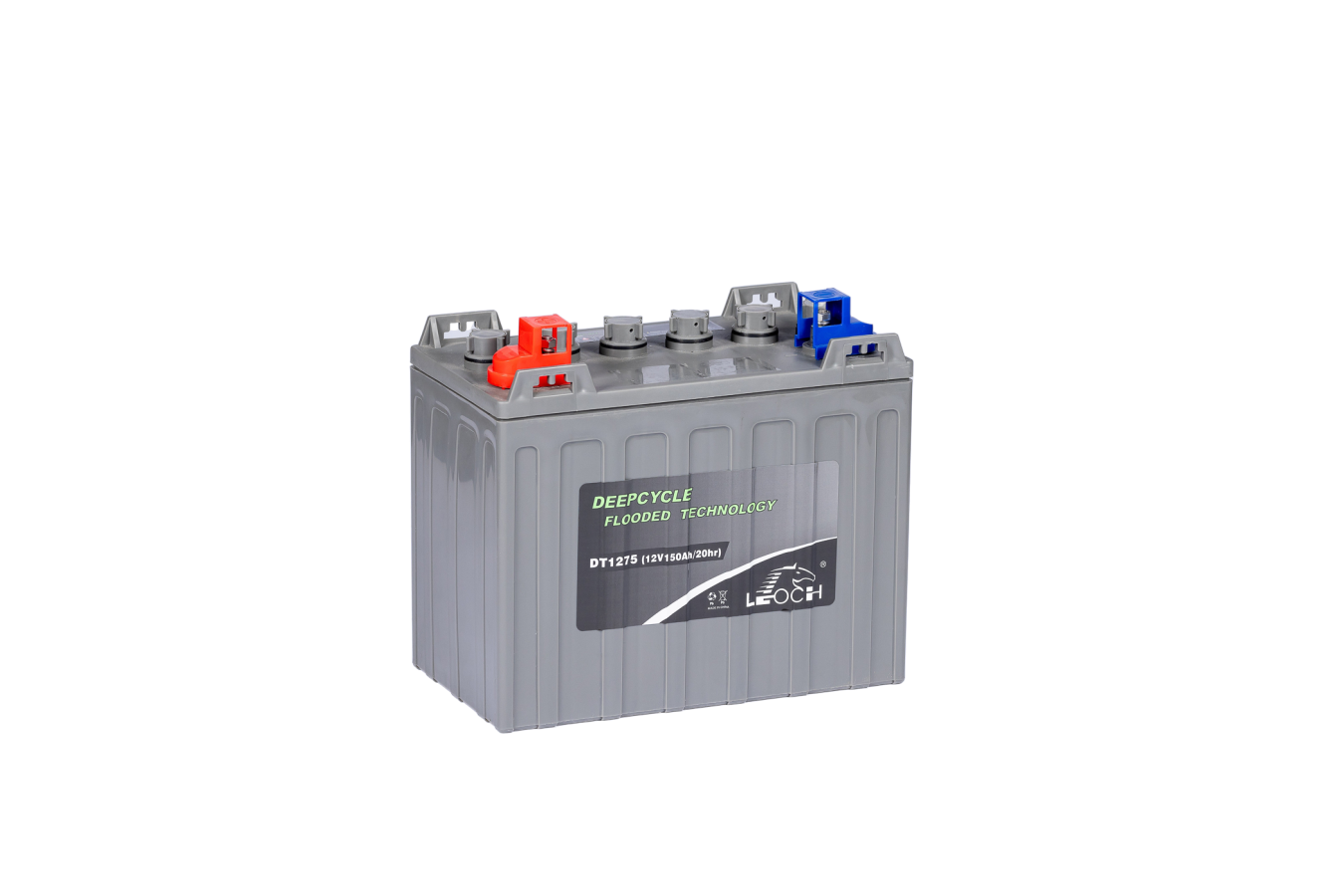 12 V - 120 Ah - C5 - 150 Ah - C20 - 328 x 180 x 248 mm - 1 leoch - cycle profond - puissance - DT1275