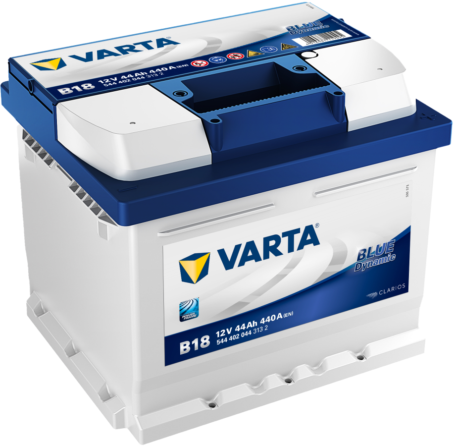 12 V-44 Ah-C20-440 A-210 x 175 x 175 mm-0 Varta-Blue Dynamic-V544402044-B18