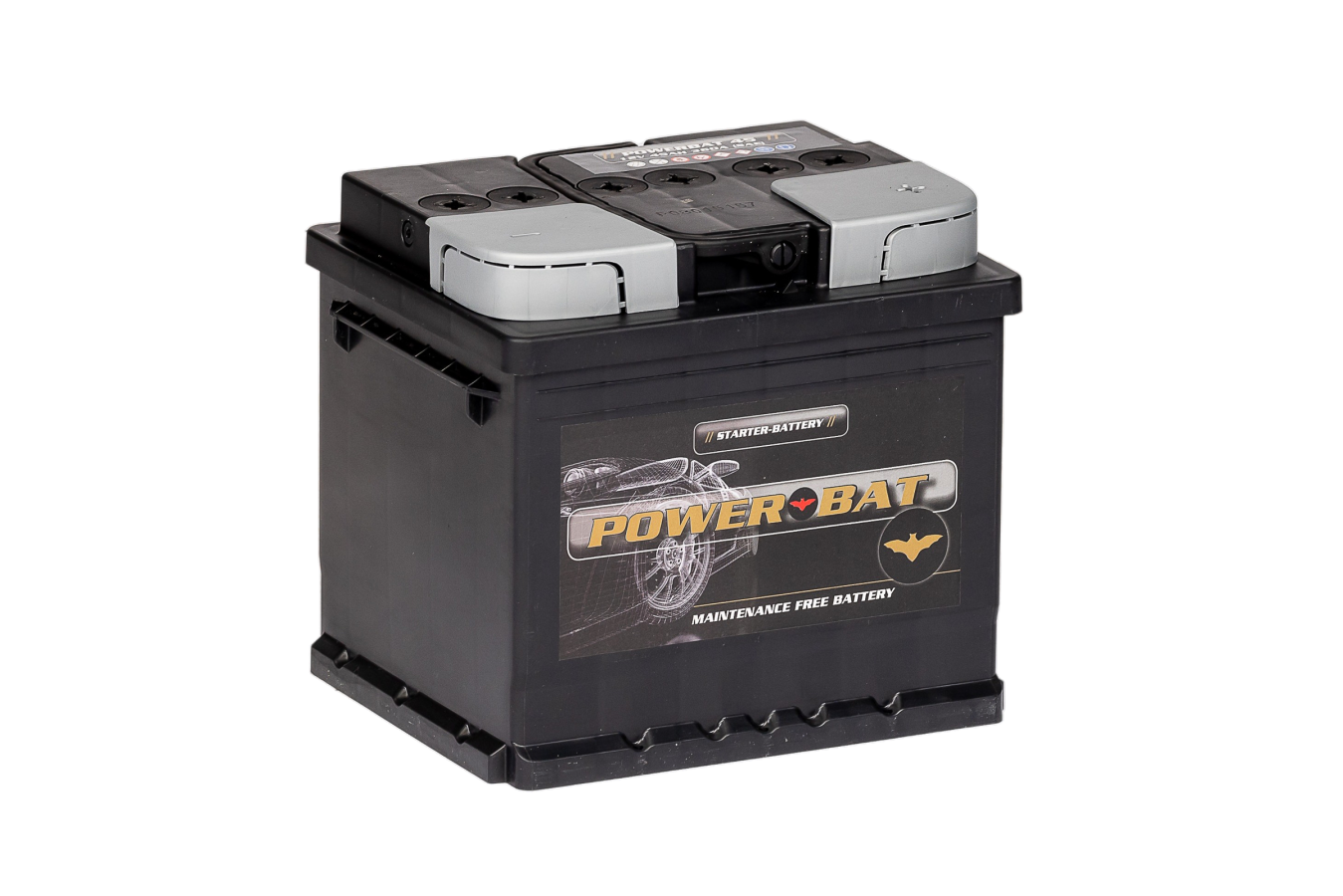 12 V - 45 Ah - 360 A - SAE 207 x 175 x 190 mm - 0powerbat - powerbat-45