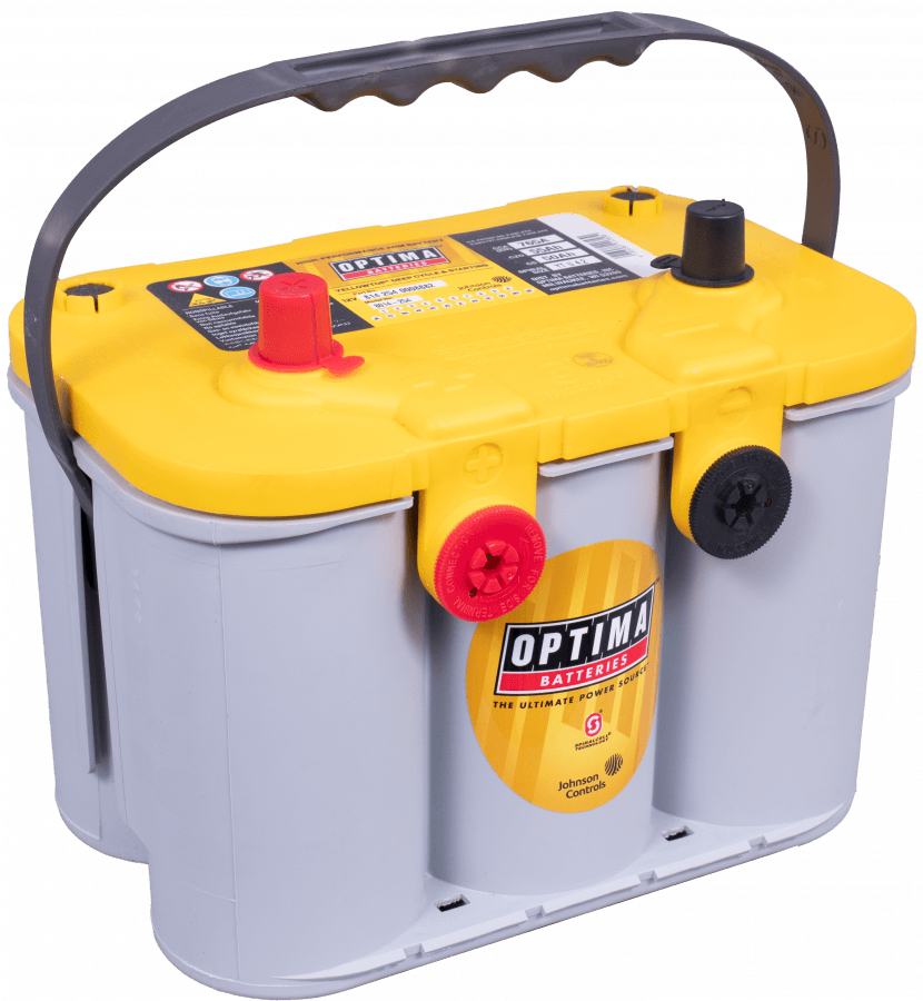 12 V - 55 Ah - C20 - 765 A - 254 x 175 x 200 mm - 1 Optima Yellow Top YTU 4-2L