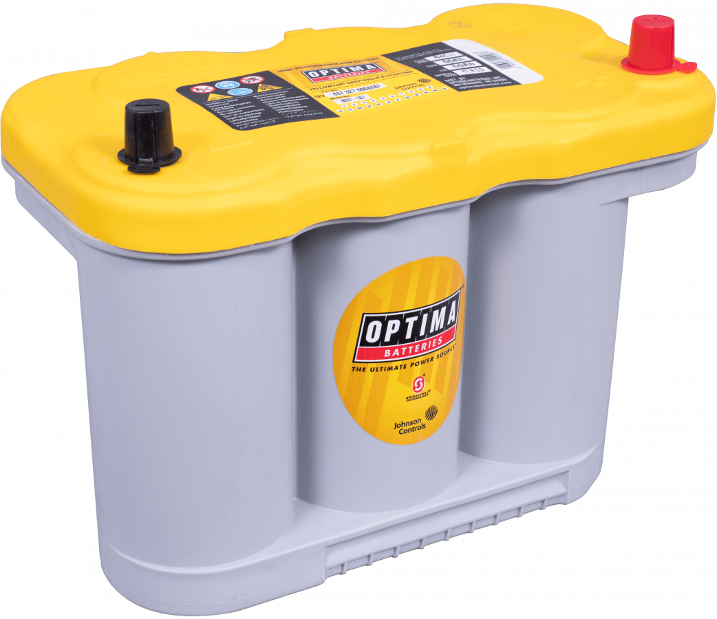 12 V - 66 Ah - C20 - 845 A - 309 x 172 x 219 mm - 0 Optima Yellow Top YTR 5,0 l