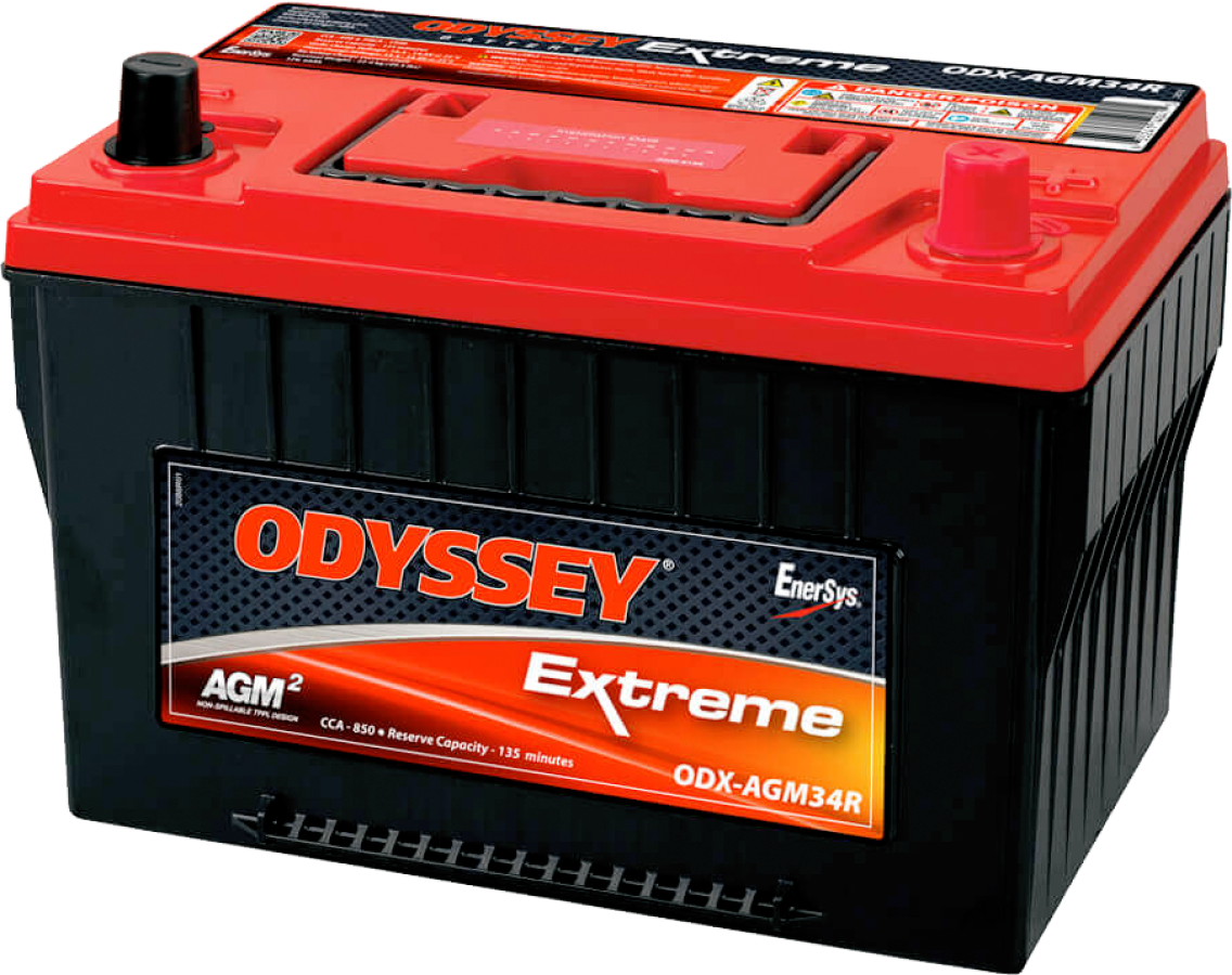 12 V - 68 Ah - C20 - 850 A - CCA - 276 x 172 x 200 mm - 1 Odyssey Extreme PC1500-34