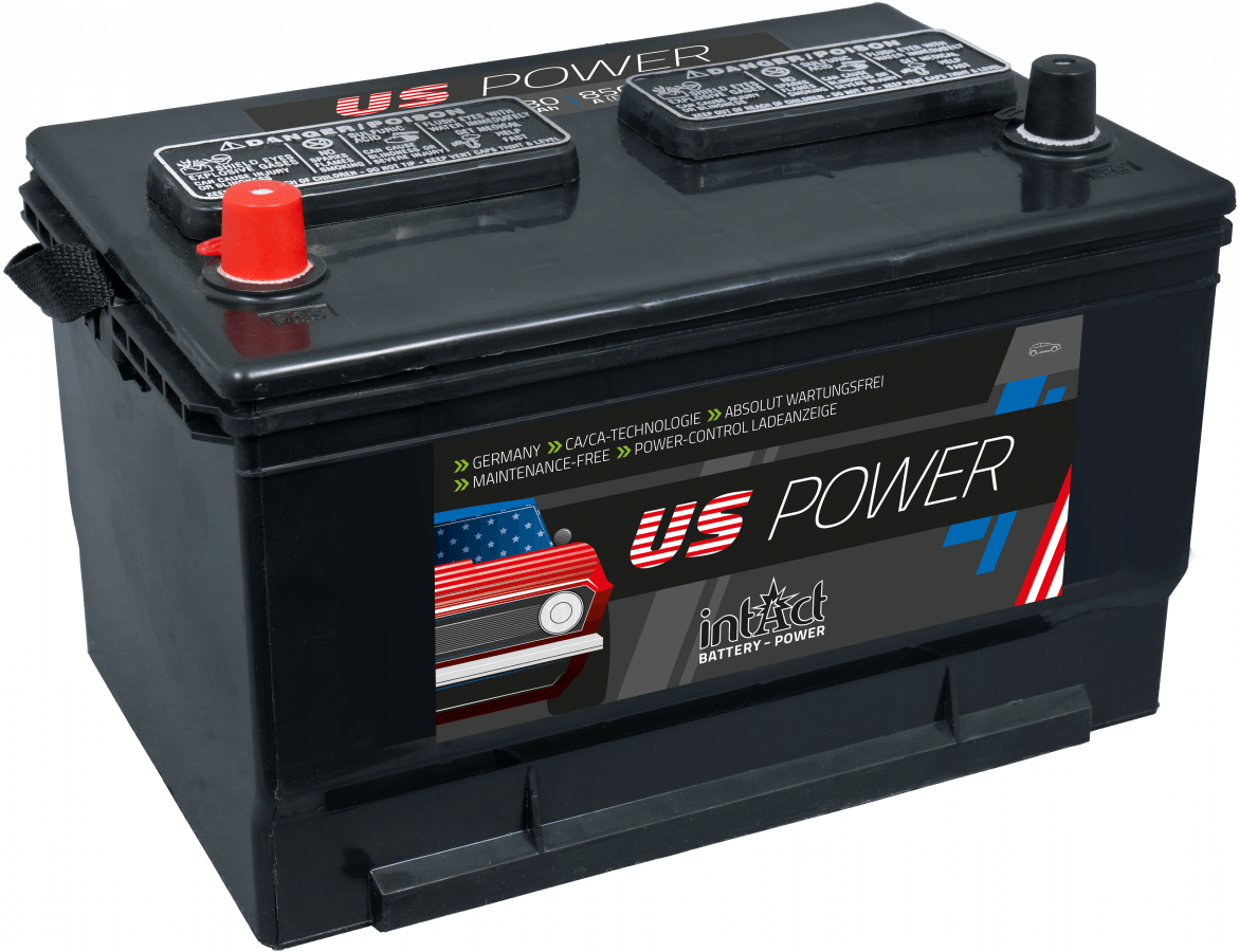 12 V - 80 Ah - C20 - 850 A - 295 x 189 x 192 mm - 1 intact - US Power - 58010