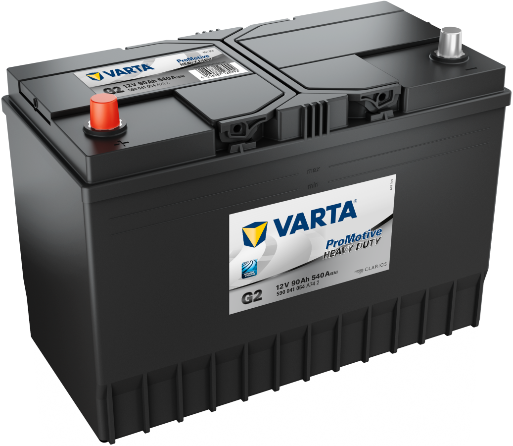 12 V - 90 Ah - C20 - 540 A - 349 x 175 x 239 mm - 1 Varta Promotive HD V590041054 G2