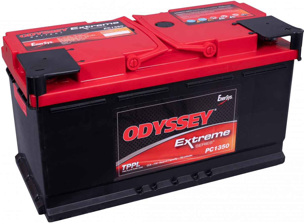 12 V-95 Ah-C20-770 A-CCA-353 x 175 x 190 mm-0-Odyssey Extreme PC1350
