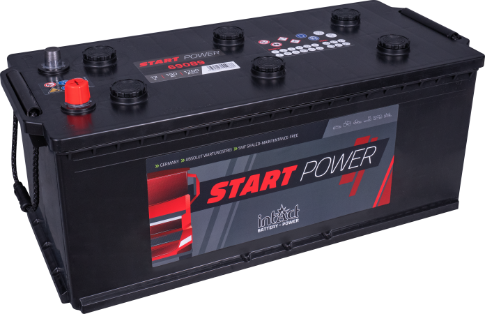 12V 190 AH (c20) 1200 A (EN) 509x223x225mm /4Intact Start-Power