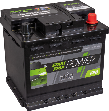 12V 55 AH (c20) 480 A (EN ) 210x175x190mm /0Intact Start-Stop Power