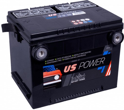 12V 60 AH (c20) 500 A (EN) 230x179x186mm /1Intact US-Power