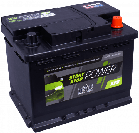 12V 60 AH (c20) 640 A (EN ) 242x175x190mm /0Intact Start-Stop Power