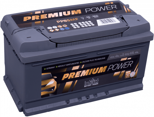 12V 85 AH (c20) 800 A (EN) 315x175x175mm /0Intact Premium-Power