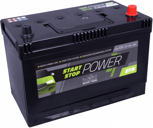 12V 95 AH (c20) 760 A (EN) 302x172x220mm /0Intact Start-Stop Power